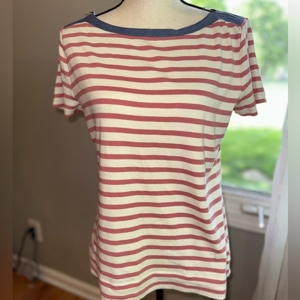Lauren Jeans Co Ralph Lauren boat neck top size XL